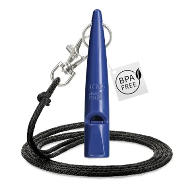 Afbeelding van ACME Hondenfluitje nr. 210,5 + GRATIS pijpenband Het origineel uit Engeland luid en breed (Baltic Blue)