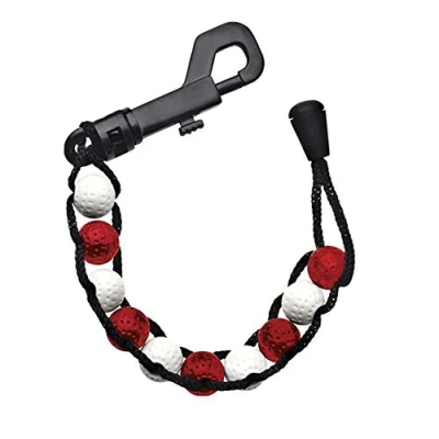 Afbeelding van Longridge Golf accessoires parel slagteller, rood/wit,