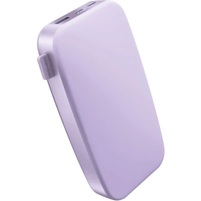 Afbeelding van Powerbank 24000 mAh USB C Ultra Fast Charging &amp; 20W PD Dreamy Lilac