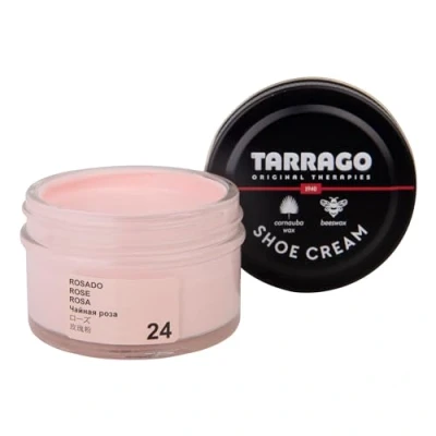 Afbeelding van Tarrago Schoenzalfpotje 50 ml Schoenwascrème Geschikt voor leer en roze synthetisch (24)