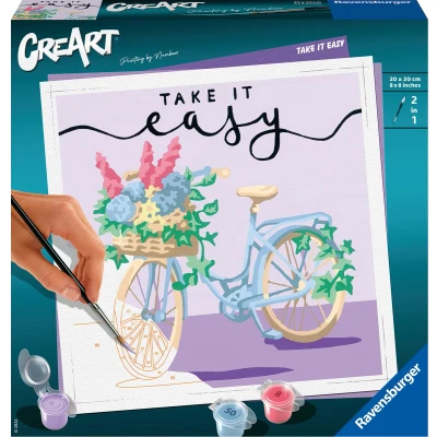 Afbeelding van Ravensburger CreArt Schilderen op Nummer Take it Easy
