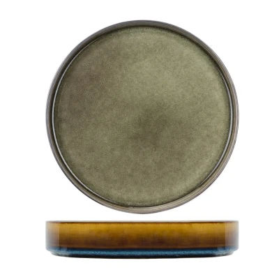 Afbeelding van Cosy &amp; Trendy Diepe Borden / Pastaborden Quintana Green ø 23 cm H 4.3 4 Stuks