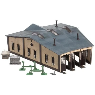 Afbeelding van Faller Ronde locomotiefloods met aandrijving