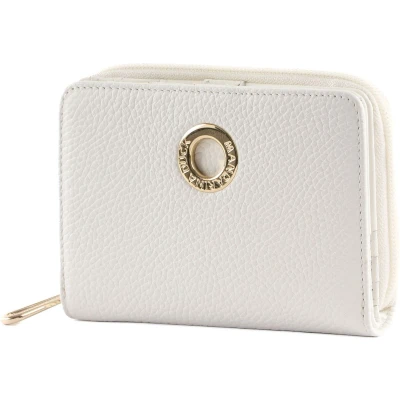 Afbeelding van Mandarina Duck Mellow Leather P10FZP54, reisaccessoires damesportemonnee, Optisch Wit, 14x10x2 (L x H W)