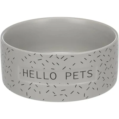 Afbeelding van EET EN DRINKPOT LADA ROND GRIJS 18x7CM 1100ML