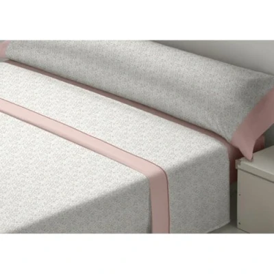 Afbeelding van Set beddengoed D&#039;Or LAVANDA Roze Bed van 150 Franela