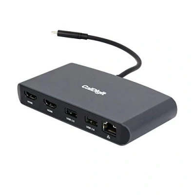 Afbeelding van CalDigit Thunderbolt 3 mini Dock Bedraad Zwart, Grijs