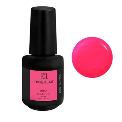 Afbeelding van DIDIER LAB BBIO Builder gel in a Bottle Hot Pink Schone formule vrij van HEMA en TPO Zelfnivellerende opbouwgel voor gelnagels LED UV ter versterking nagels 15ml