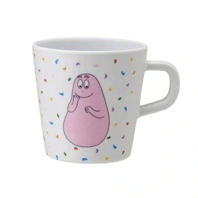 Afbeelding van Kleine mok Barbapapa melamine 180 ml 7,5 x 10 8 roze