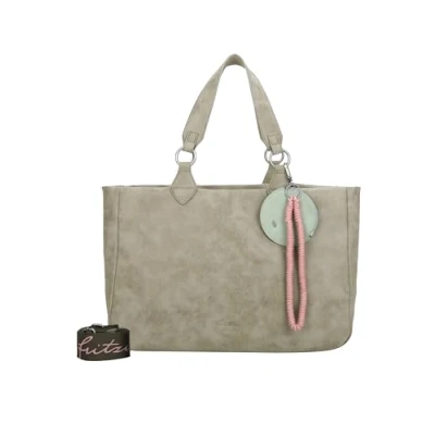 Afbeelding van Fritzi aus Preußen IZZY Vintage 42 CM Handtas, Dames, Maat: One Size, Moss