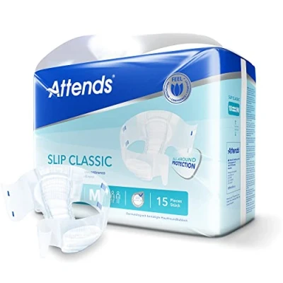 Afbeelding van Attends Slip Classic 10 Medium 1 pak van 15 stuks
