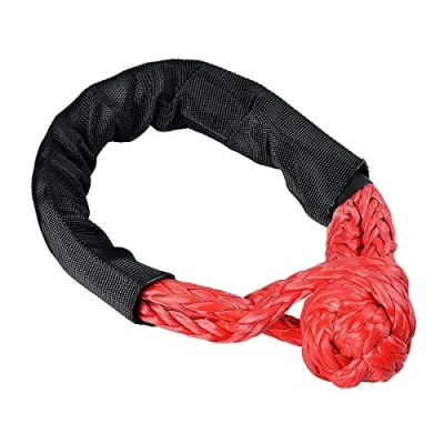 Afbeelding van Soft Shackle Recovery Gear Lier Touw Rood