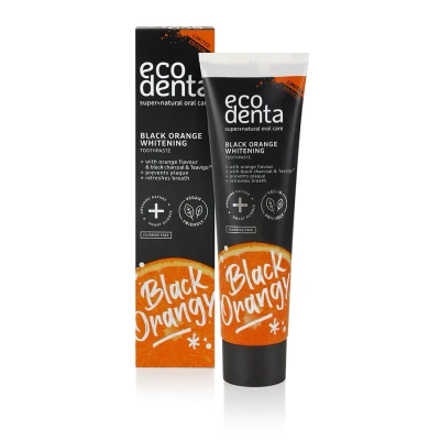 Afbeelding van Ecodenta Black Orange Whitening Tandpasta 100ML