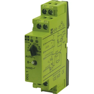 Afbeelding van tele OCL1 24 V/AC/DC 0 20 mA Koppelrelais V/DC, V/AC 5 A 1x wisselcontact 1 stuk(s)