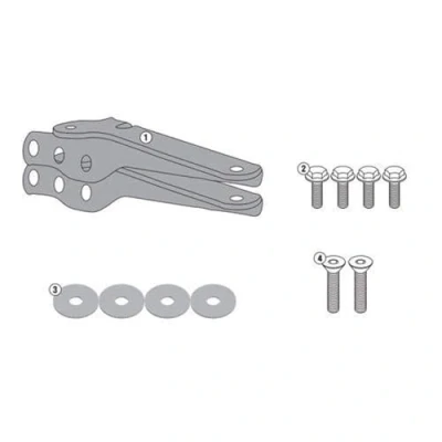 Afbeelding van GIVI SR4114 Topkofferrek Monolock/Key Kawasaki Versys 650 (15 )