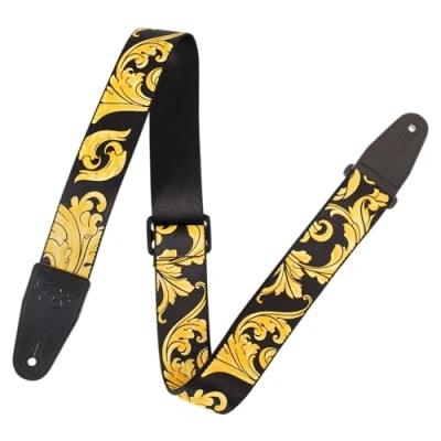 Afbeelding van Levy&#039;s Leder Nita Strauss Signature Series 2&quot; Polyester gitaarband (MNSP2 001)