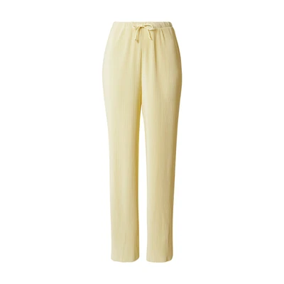 Afbeelding van Urban Classics Plisse Broek, Dames, Maat: Small, Softyellow