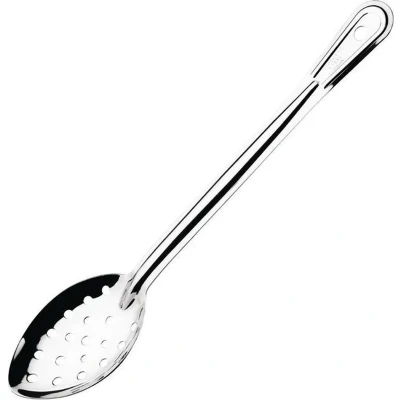 Afbeelding van Vogue RVS geperforeerde serveerlepel 33cm