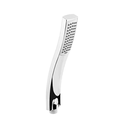 Afbeelding van Cornat Handdouche &quot;Amato&quot; 84 x 41 mm kopgrootte verchroomd 1 straaltype anti kalk &amp; waterbesparend inzetstuk/douchekop voor douche en bad/ECO douchekop / TECB3402