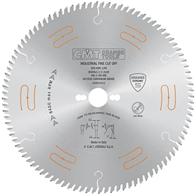 Afbeelding van CMT Orange Tools 285.696.12M cirkelzaag hw 300 x 3,2/2,2 30 z96 5ATB verchroomd