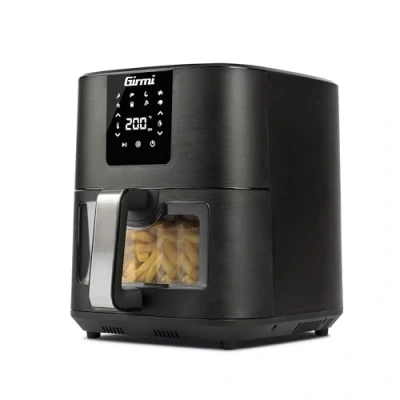 Afbeelding van Girmi FG79 Ecofrit 9L luchtfriteuse, 1700 W, 9 liter XXL, 8 programma&#039;s, digitaal display, BPA/PFOA Safe, binnenverlichting, timer, receptenboek inbegrepen