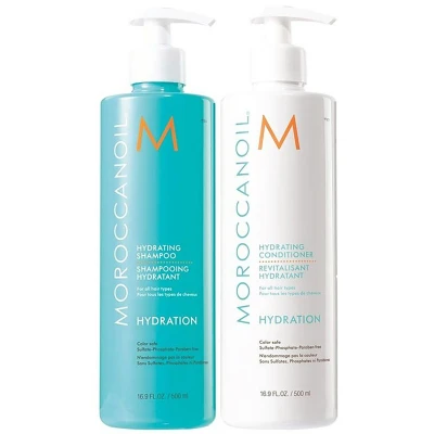 Afbeelding van Moroccanoil Hydrating Shampoo &amp; Conditioner DUO Set 2x 500 ml