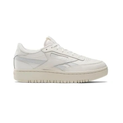 Afbeelding van Reebok Classic CLUB C Double Revenge Sneakers laag, Dames, Maat: 40, Chalk/alabaster Leer en textiel