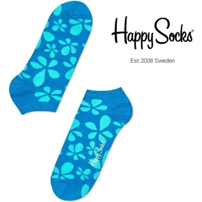 Afbeelding van Happy Socks enkelsokken groen/blauw maat 41 46