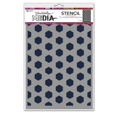 Afbeelding van Ranger Dina Wakley Media Stencils Fence MDS77664 (10 21)