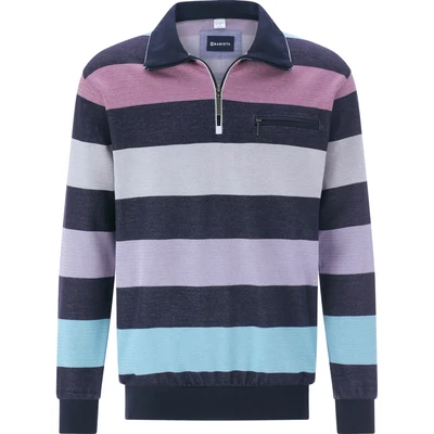 Afbeelding van Babista Narlon Sweater, Heren, Maat: Medium, Dunkelblau gestreift