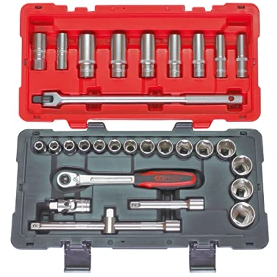 Afbeelding van Set doppen en accessoires KS TOOLS Ultimate 30 stuks 922.0630