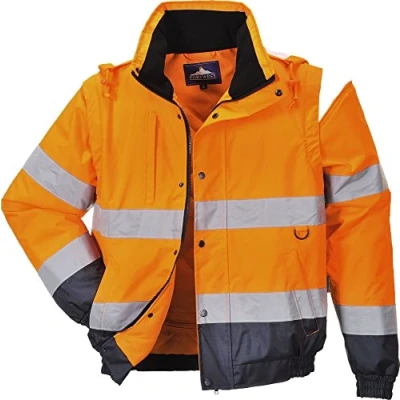 Afbeelding van HI Vis 2 in 1 Bomberjack maat 4XL, Orange