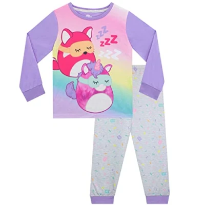 Afbeelding van Squishmallows Meisjes Pyjama Purper 146