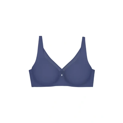 Afbeelding van Triumph TRUE Shape Sensation Minimizerohne Triangel BH, Dames, Maat: 100D, Vintage denim