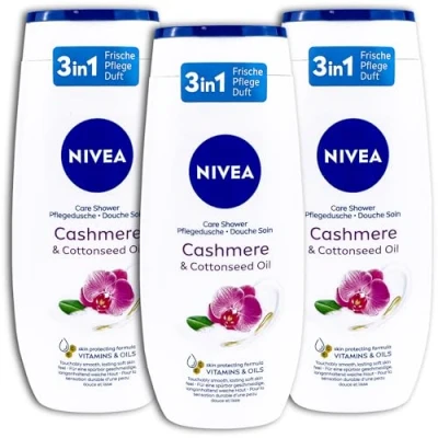 Afbeelding van NIVEA Verzorging douche kasjmier en katoenzaadolie 250 ml