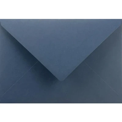 Afbeelding van Netuno 100 enveloppen blauw C6 114x162mm 115g Sirio Color Blu elegant voor huwelijk verjaardag doop kerstmis uitnodigingen brief wenskaarten