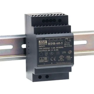 Afbeelding van Meanwell dinrail 48v 0 1 25a hdr 60 48