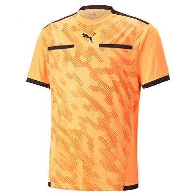 Afbeelding van Puma Teamliga Scheidsrechtersshirt Korte Mouw Heren Oranje Maat: XL