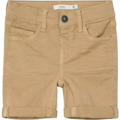 Afbeelding van NAME IT MINI regular fit casual short NMMSILAS zand