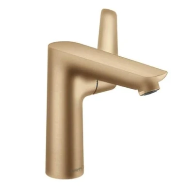 Afbeelding van Hansgrohe Talis e 1 gr wastafelmkr 150 met trekwaste brushed bronze