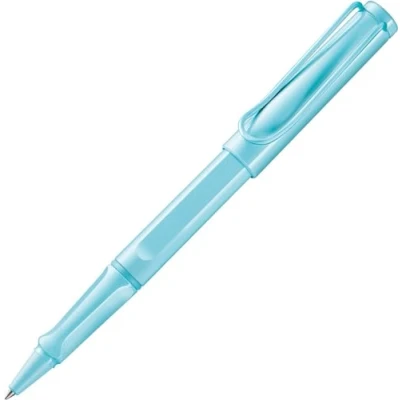Afbeelding van LAMY safari aquasky Rollerball Pen met ergonomische greep &amp; lijndikte M voor aangenaam lang schrijven gemaakt van robuust ASA plastic inclusief rollerbalvulling 63 in zwart