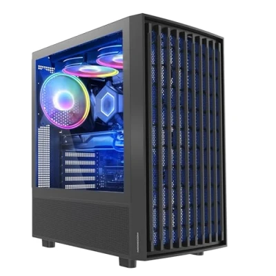 Afbeelding van Modecom ATX Breeze ARGB Semitower behuizing, zwart