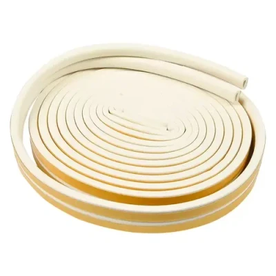 Afbeelding van Benson Tochtstrip rubber D profiel 2 x 3 m wit