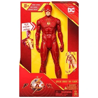 Afbeelding van DC Comics officiële The Flash film collectie Speed Force actiefiguur van 30 cm met lampjes en meer dan 15 geluidseffecten