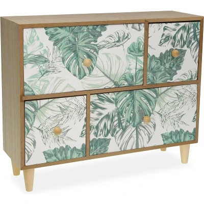 Afbeelding van Doos Juwelenkistje Versa Mint Hout (11 x 27 33 cm)
