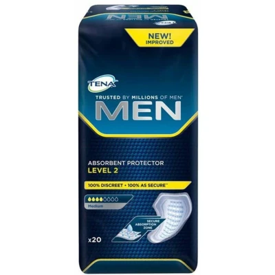 Afbeelding van Tena For Men Level 2, 20 stuks