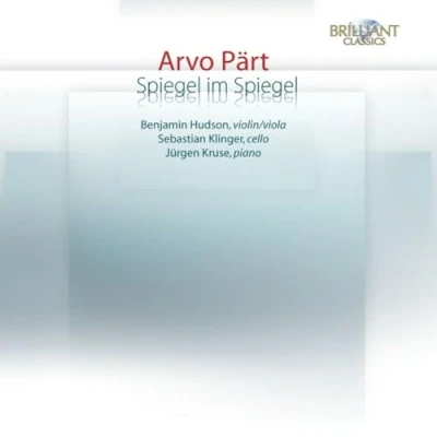 Afbeelding van Benjamin Hudson, Sebastian Klinger, Jürgen Kruse Pärt: Spiegel Im (CD)