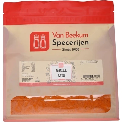 Afbeelding van Van Beekum Specerijen Grill Mix 1 kilo (hersluitbare stazak)
