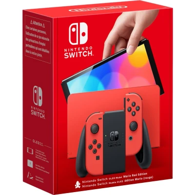 Afbeelding van Nintendo Switch OLED model Mario Red Edition