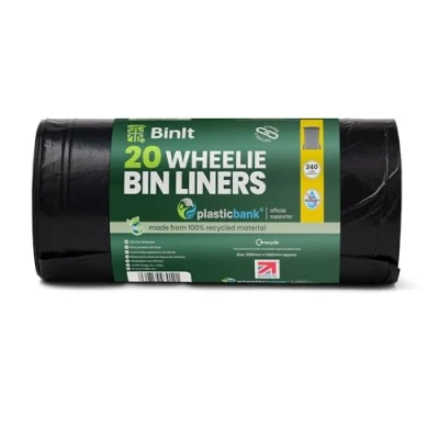 Afbeelding van BinIt 20 Wheelie Bin Liners 240L